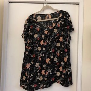 Torrid floral top size 2